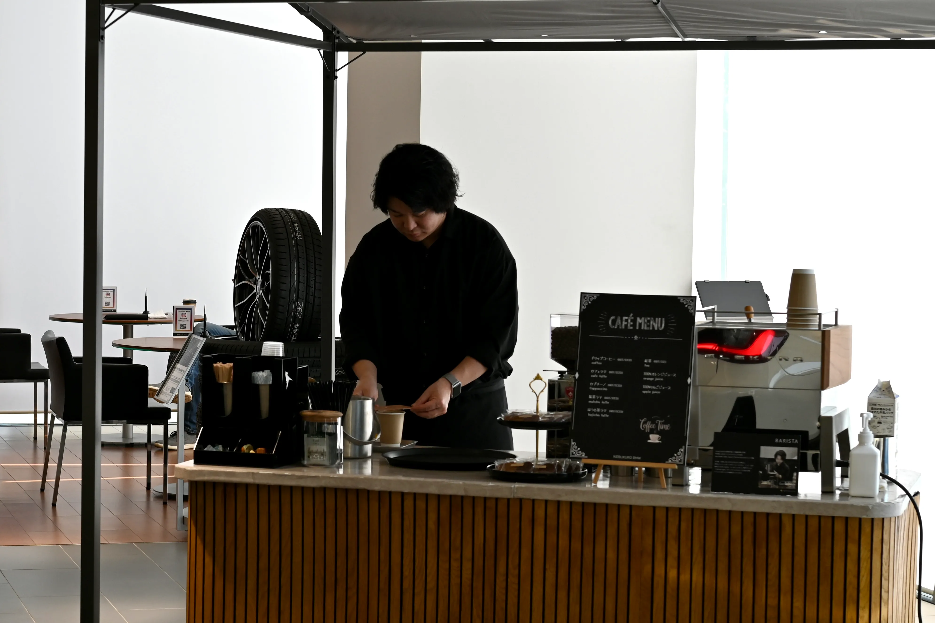 池袋BMW 様の出張バリスタサービス 写真7