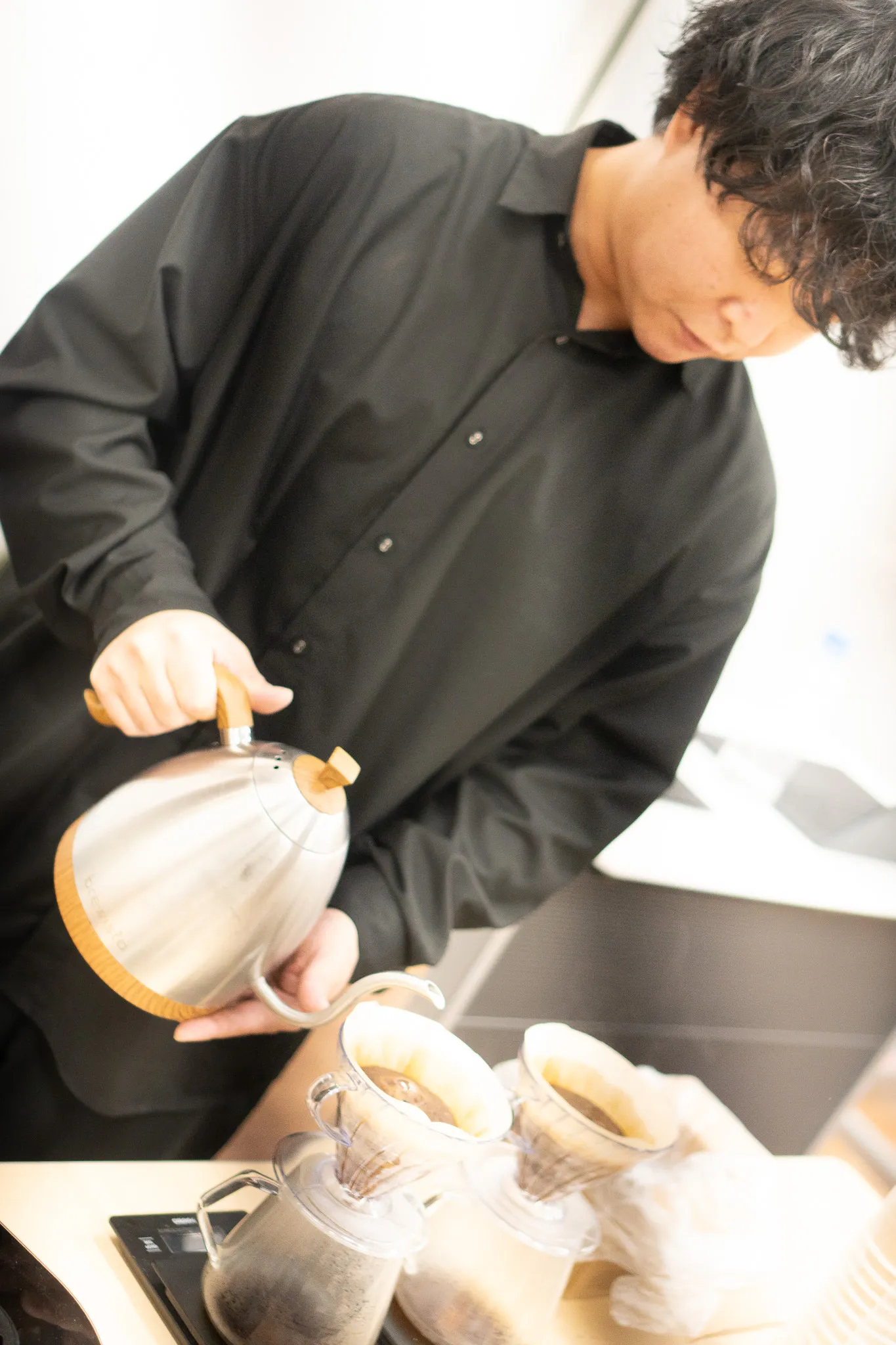 日本デザイナー学院の出張バリスタサービス 写真3