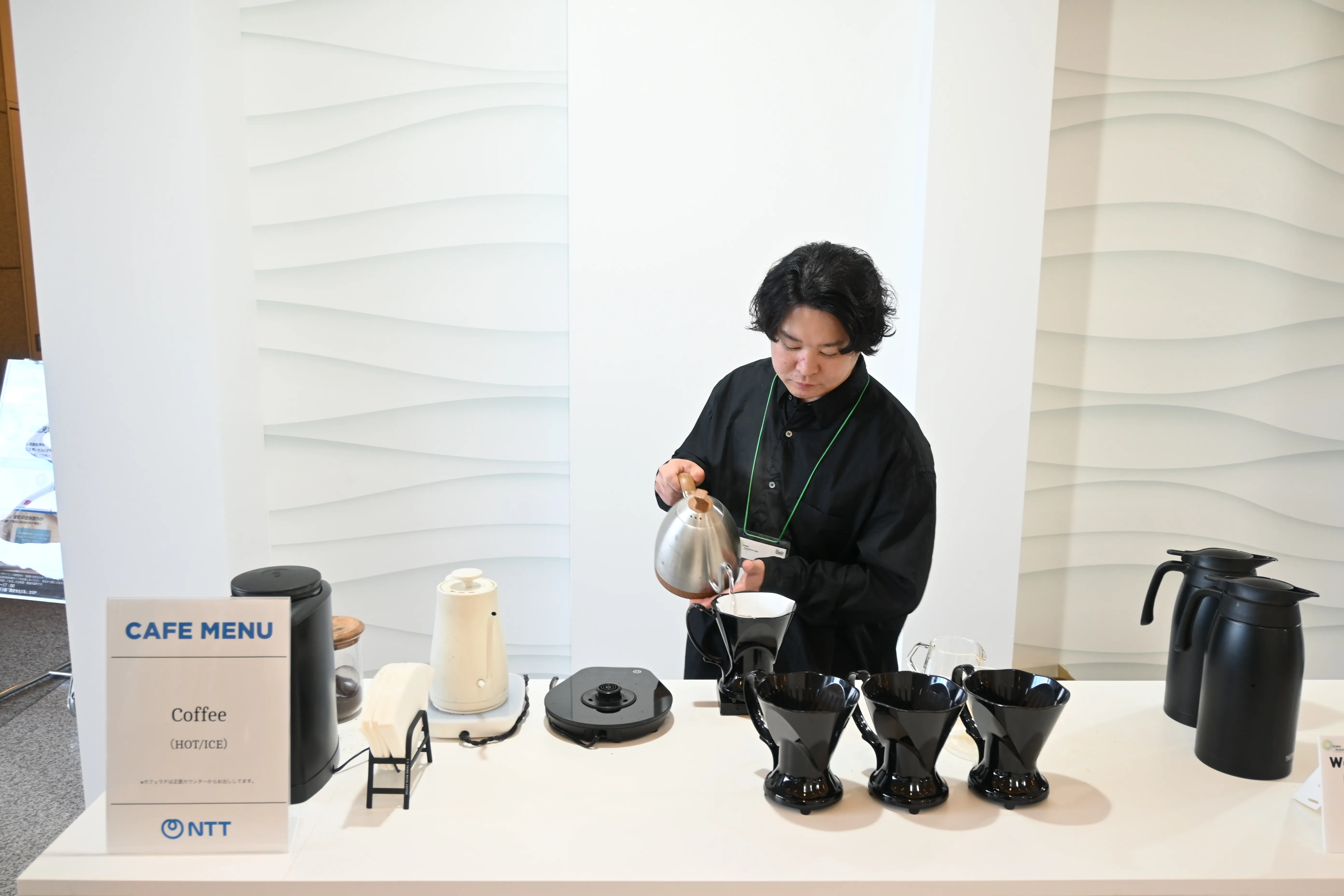 NTT R&D Forum 2025の出張バリスタサービス 写真15