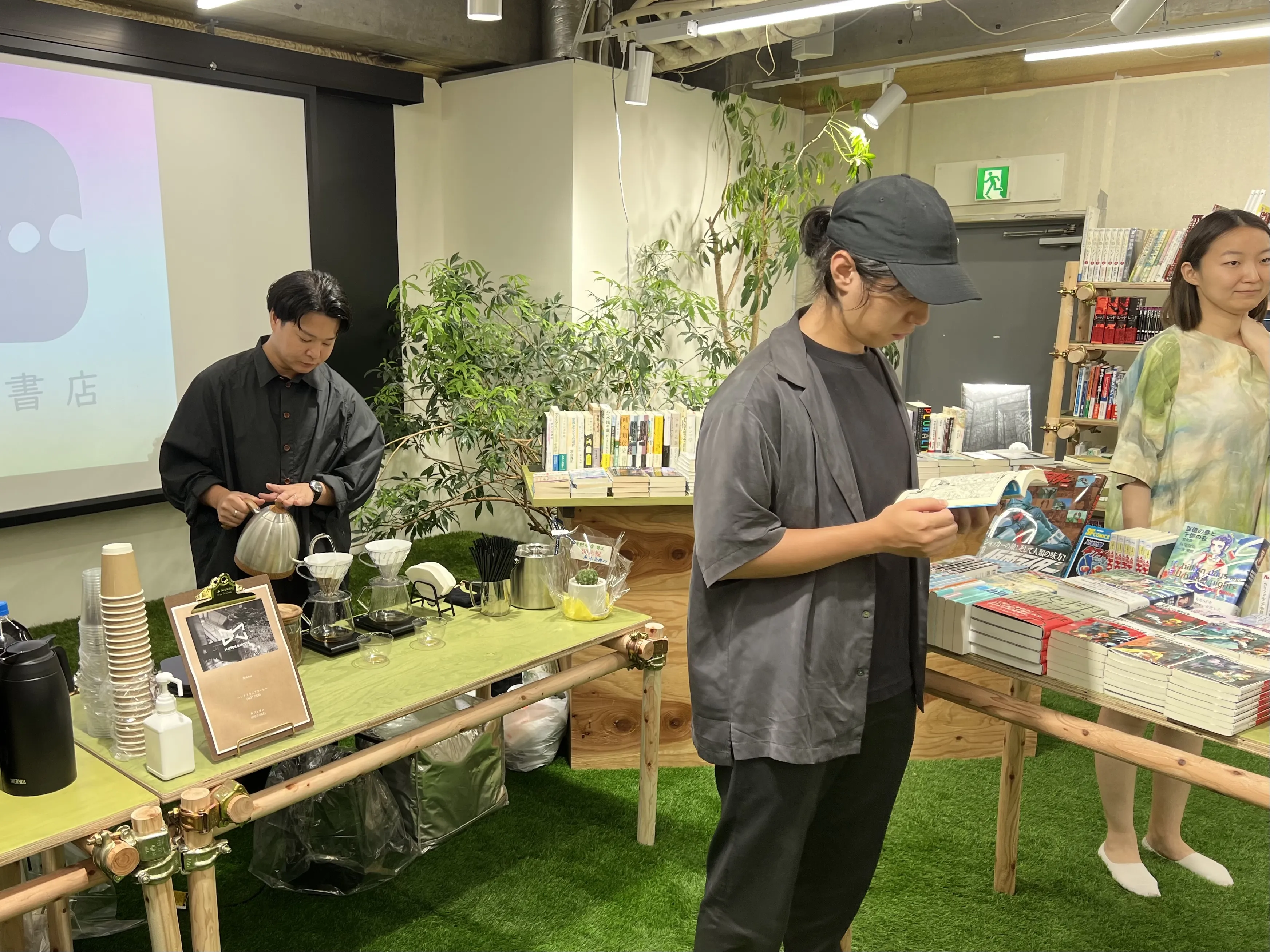 東邦レオ × 宇野書店の出張バリスタサービス 写真3