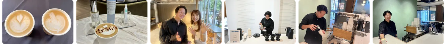 出張バリスタサービスの様子